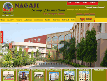 Tablet Screenshot of nagajiinstitutes.org